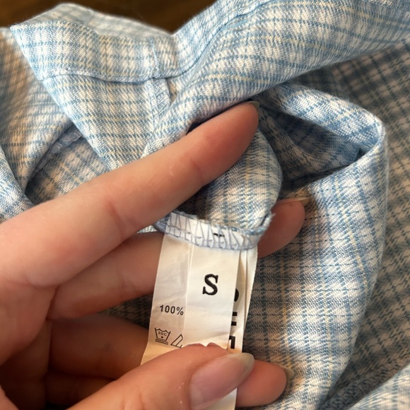 Blue Plad Skirt!! - Picture 7 of 7